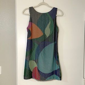 Multicolor Beaded Free People Mini Dress